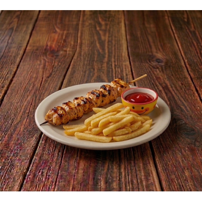 Chicken Sate w/ Fries