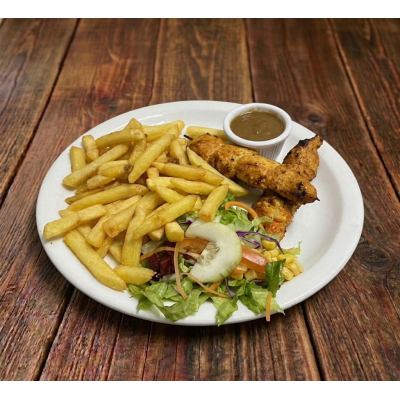 Chicken Sate (Peanut Sauce)
