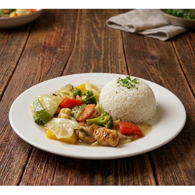Boneless Chicken w/ Veggies