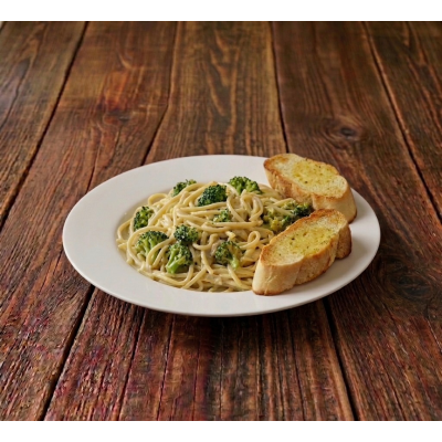 Vegetarian Pasta Alfredo